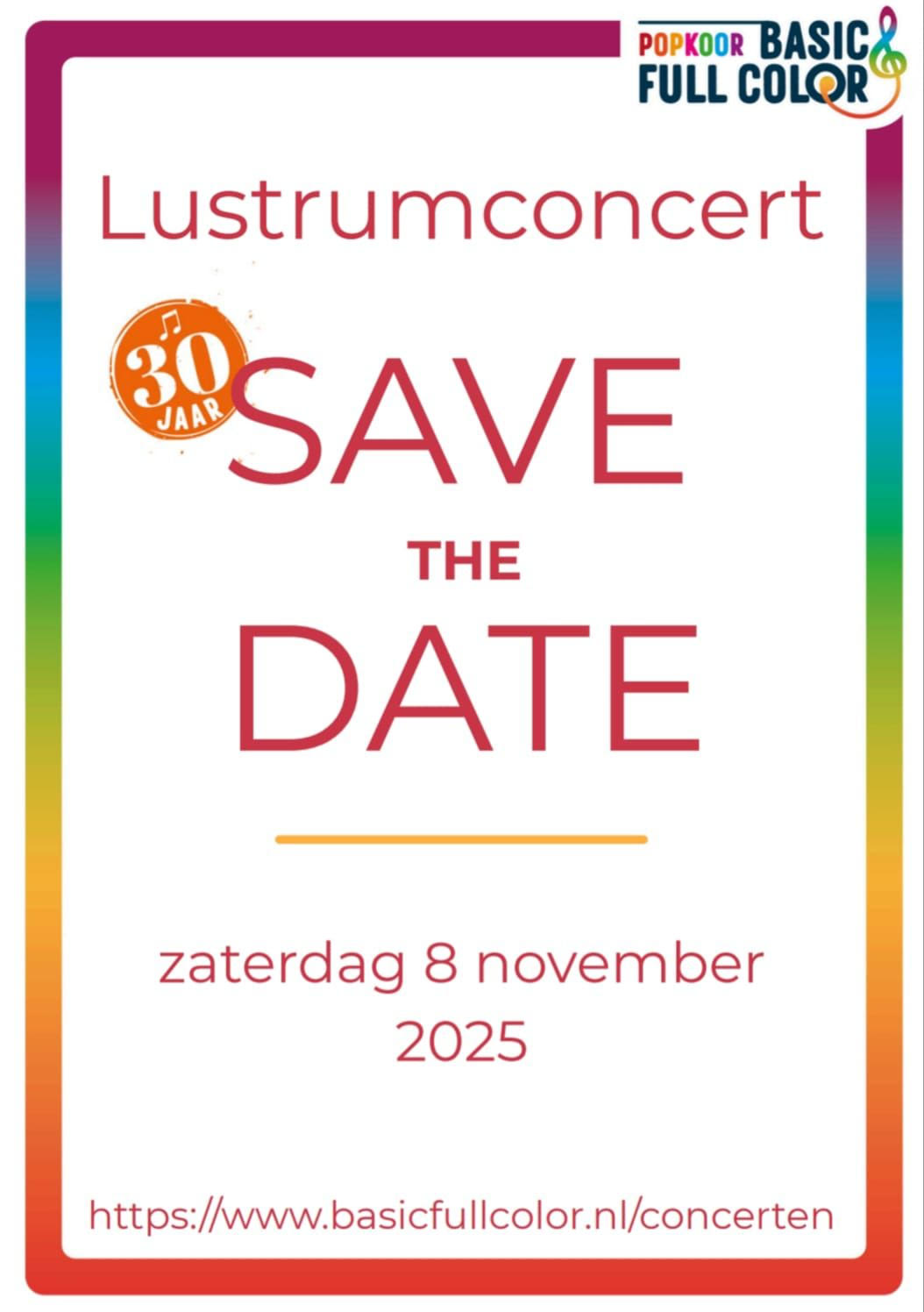 Poster 30 jaar